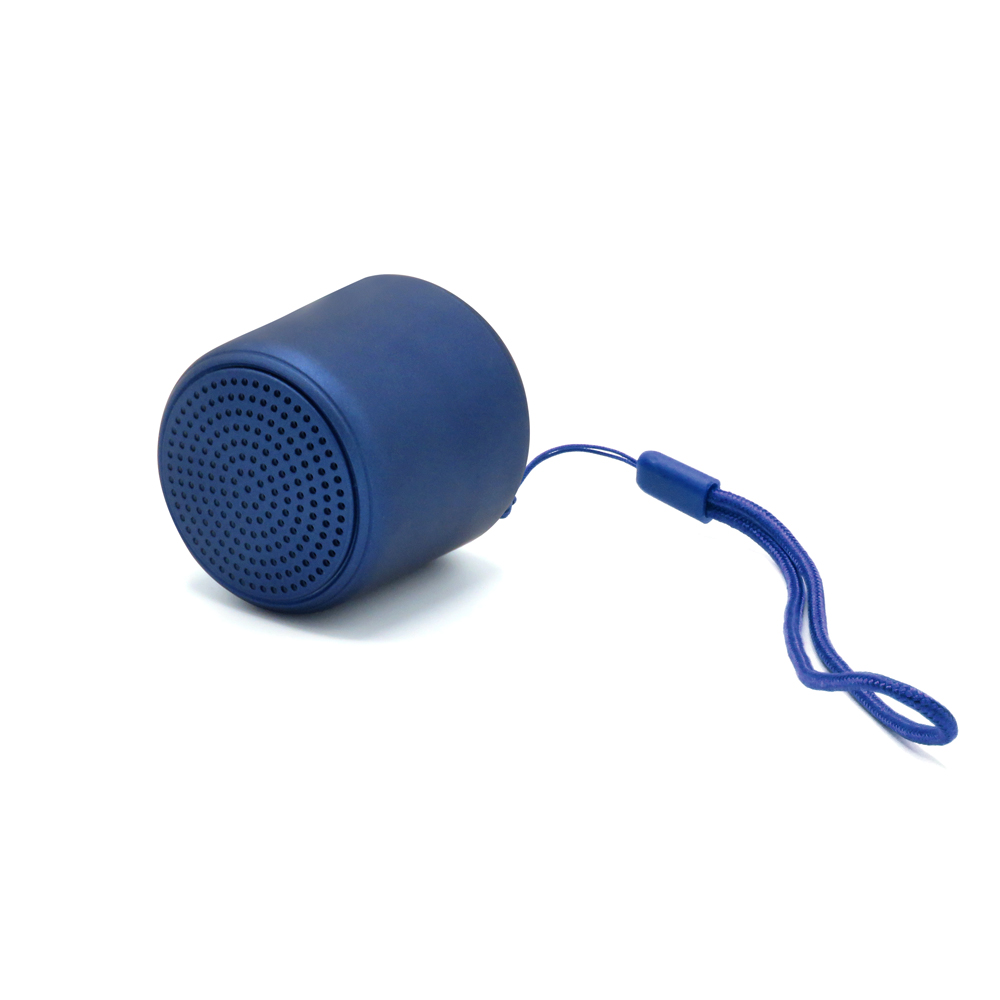 Беспроводная Bluetooth колонка Music TWS софт-тач, темно-синяя (Фото)