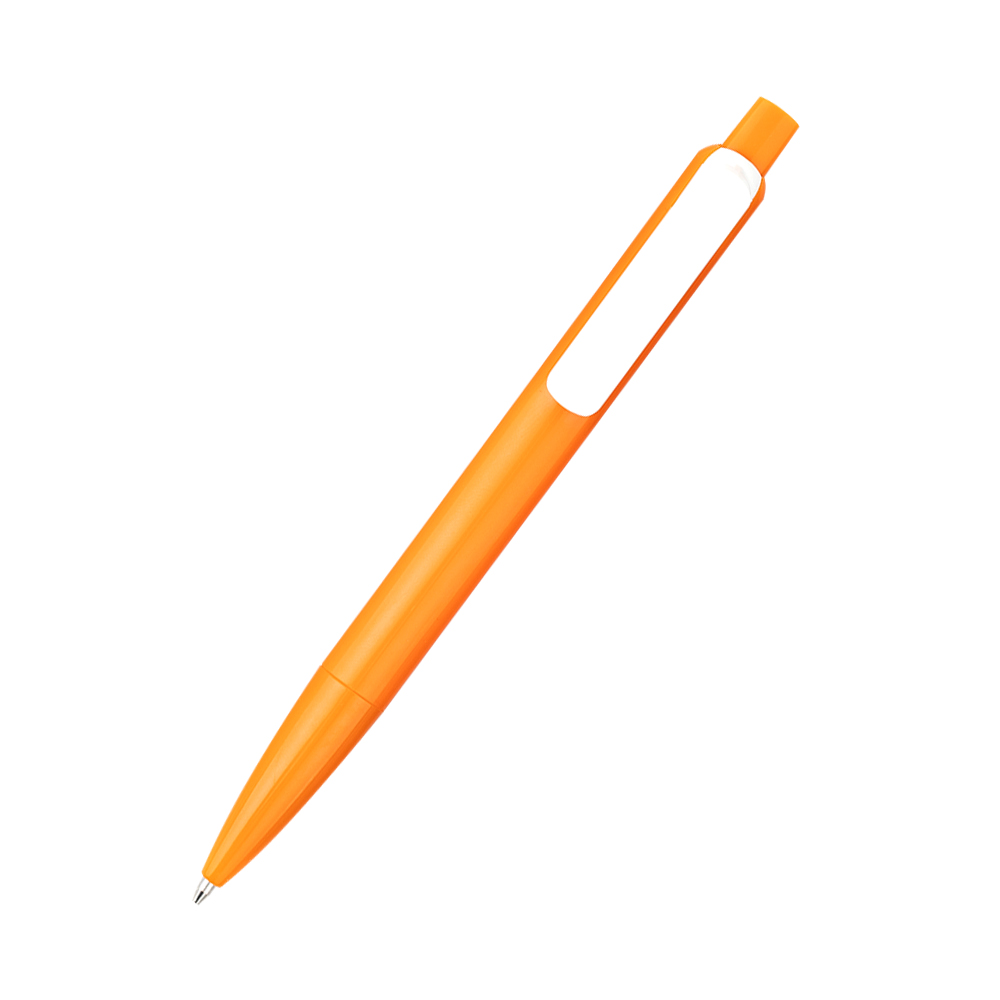 Ручка пластиковая Nolani, оранжевая (Фото)