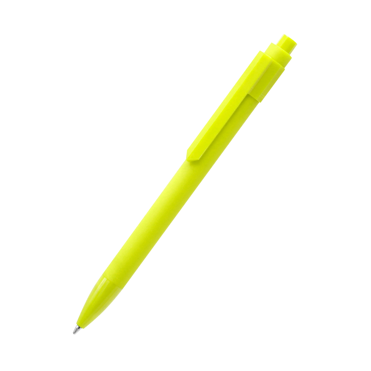 Ручка пластиковая Pit Soft, желтая