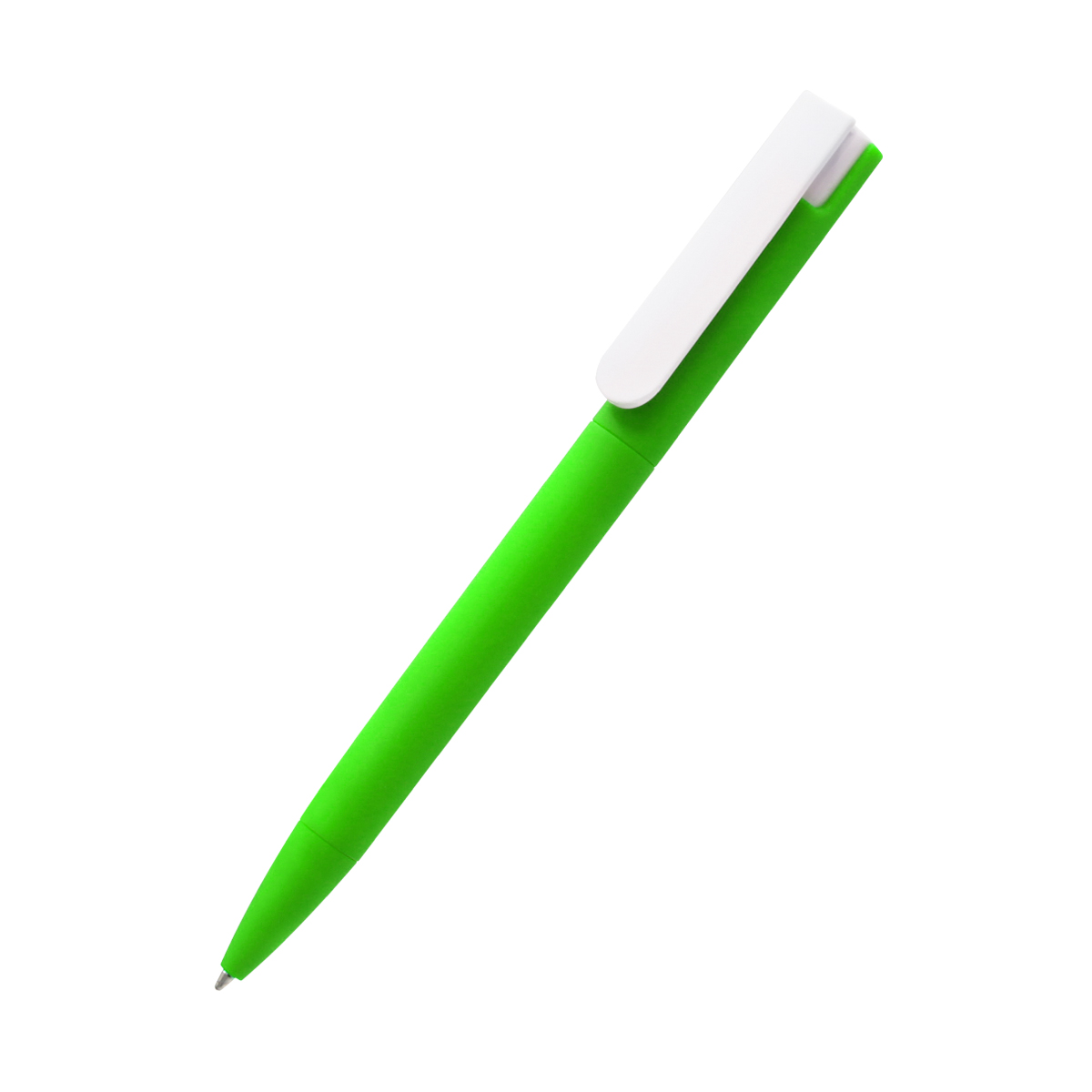 Ручка пластиковая Mira Soft, зеленая