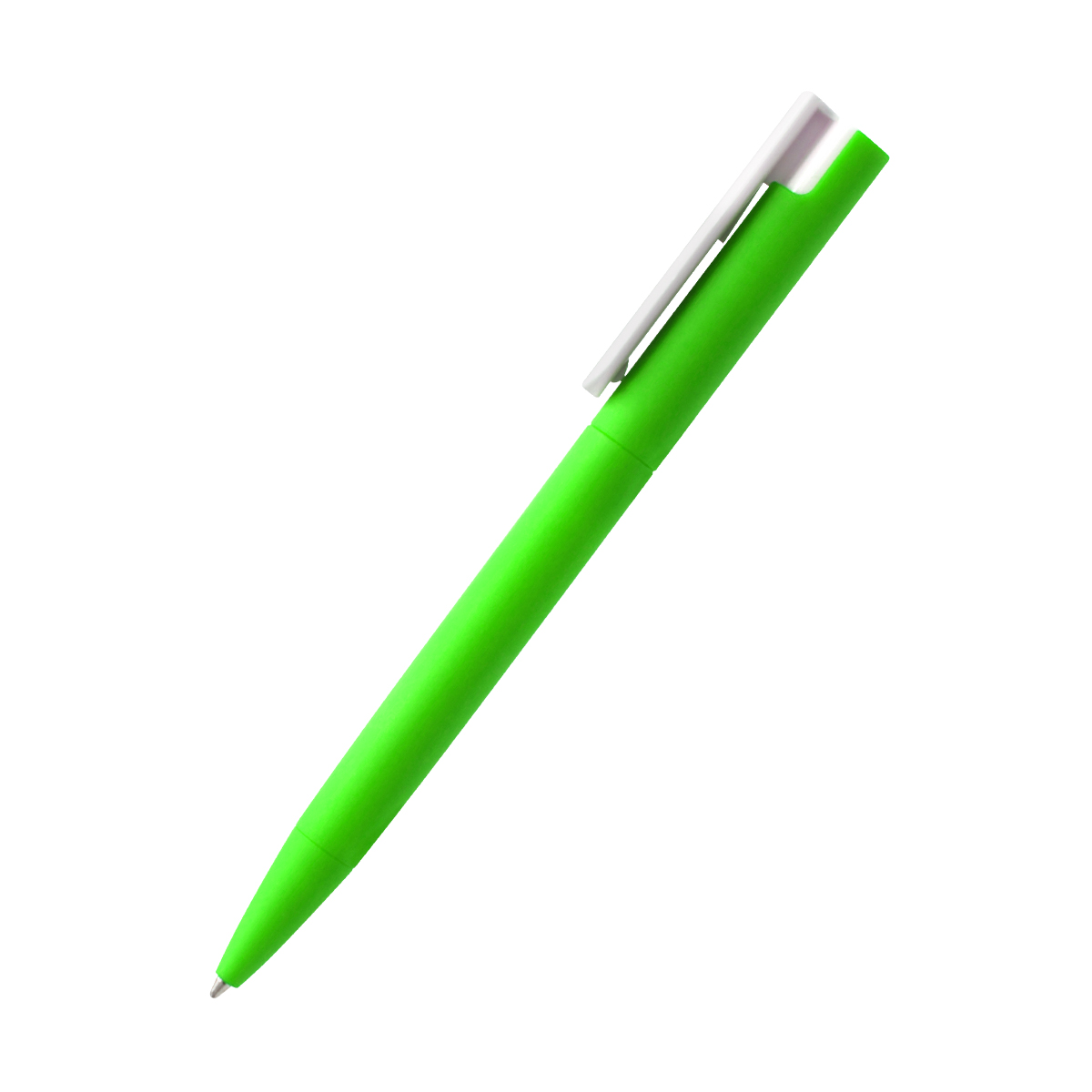 Ручка пластиковая Mira Soft, зеленая (Фото)