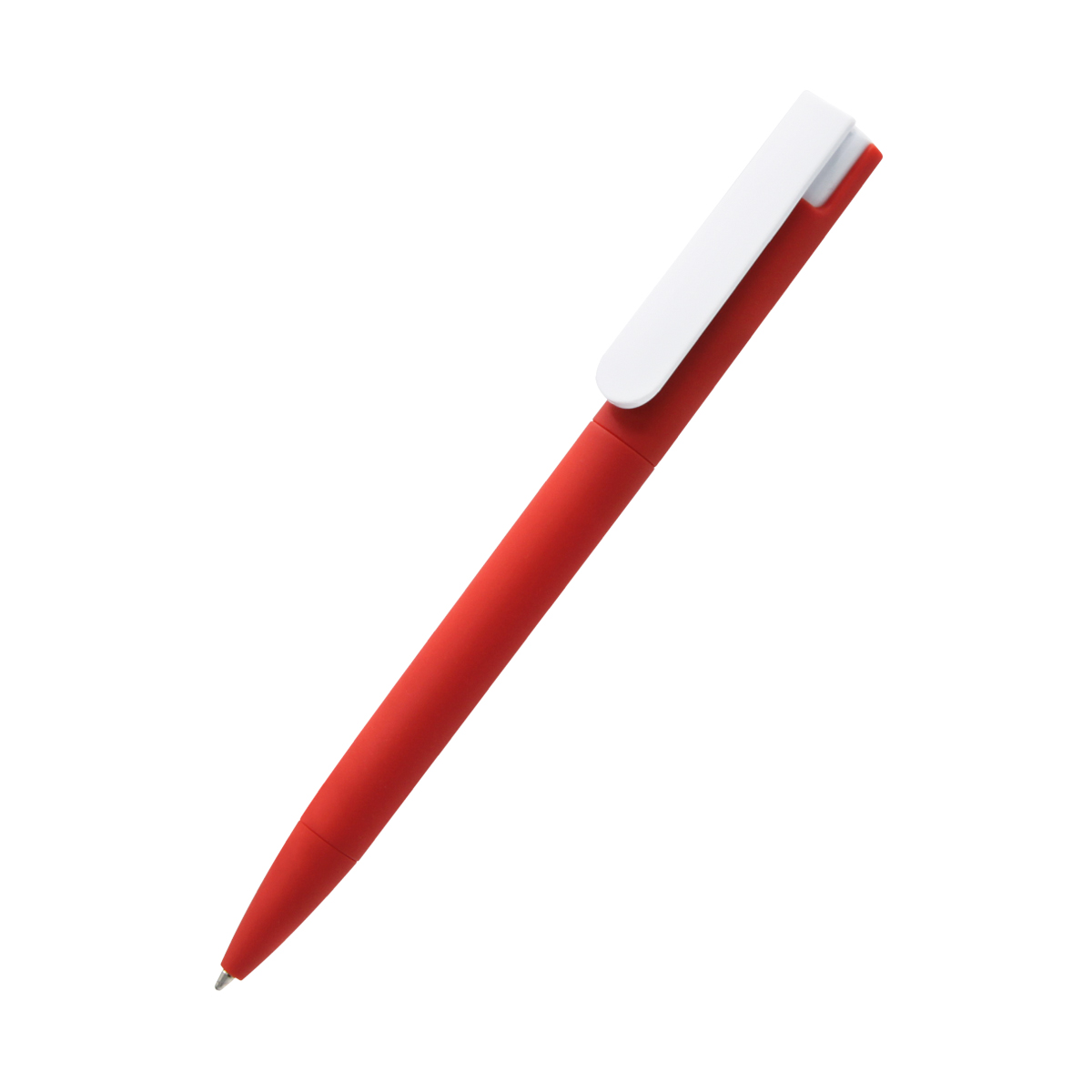 Ручка пластиковая Mira Soft, красная