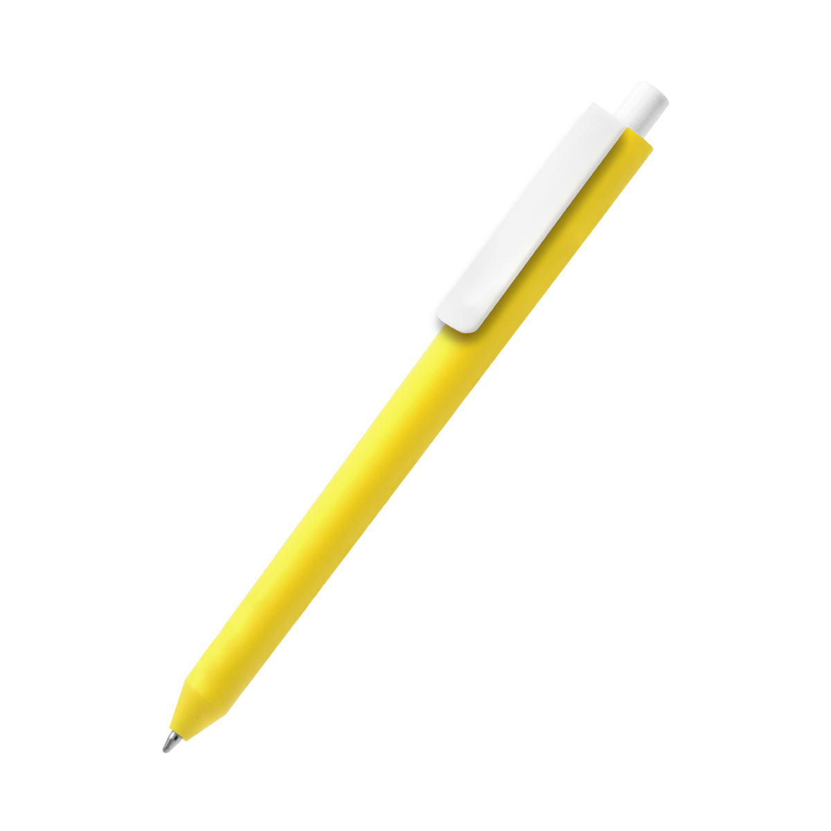 Ручка пластиковая Koln, желтая