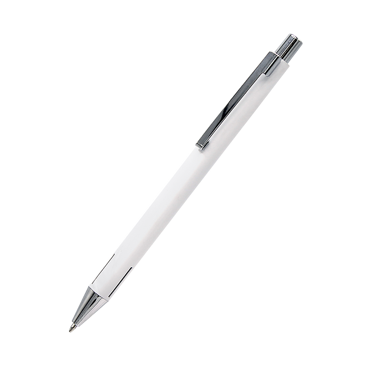 Ручка металлическая Elegant Soft, белая