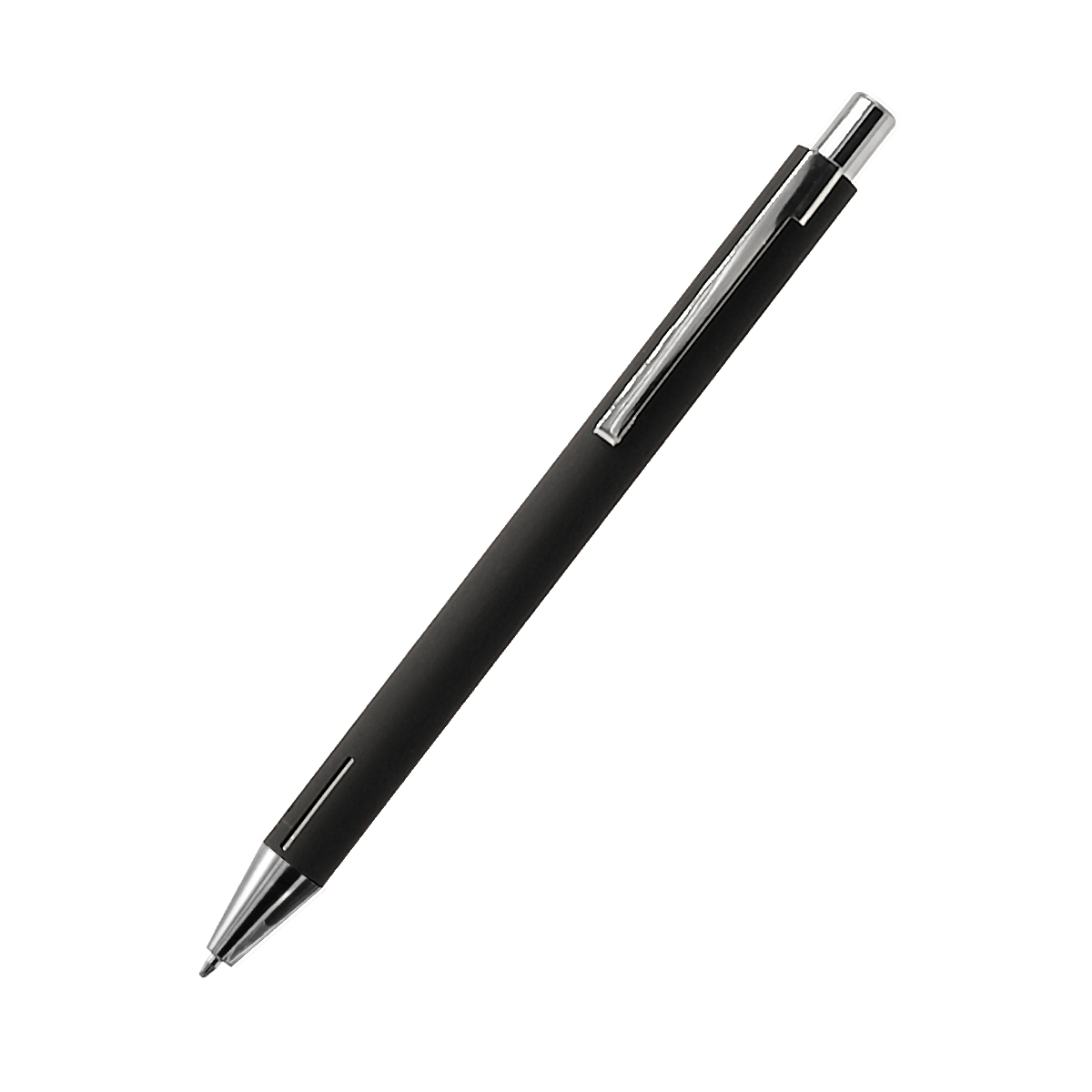Ручка металлическая Elegant Soft, черная (Фото)