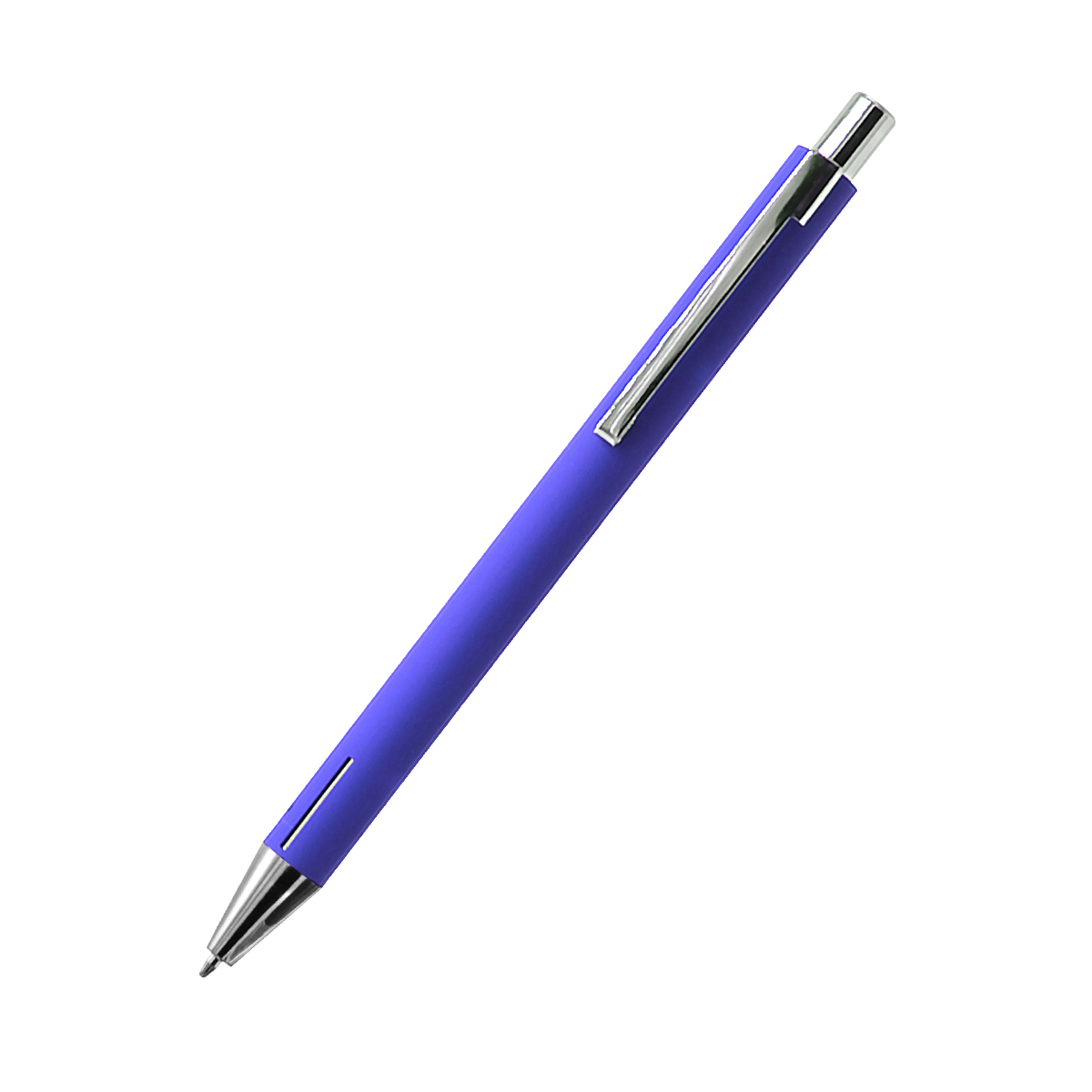 Ручка металлическая Elegant Soft, синяя (Фото)