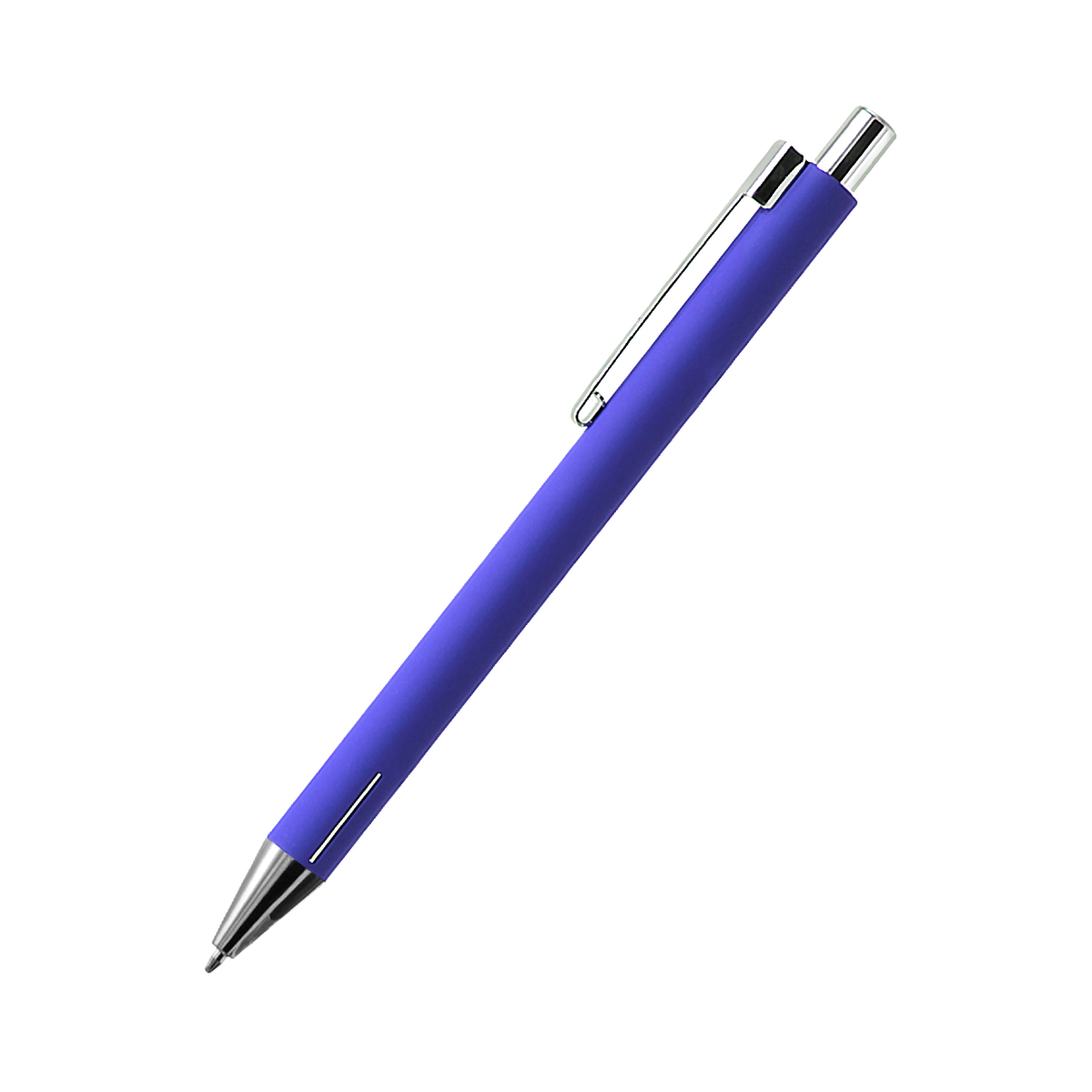Ручка металлическая Elegant Soft, синяя (Фото)