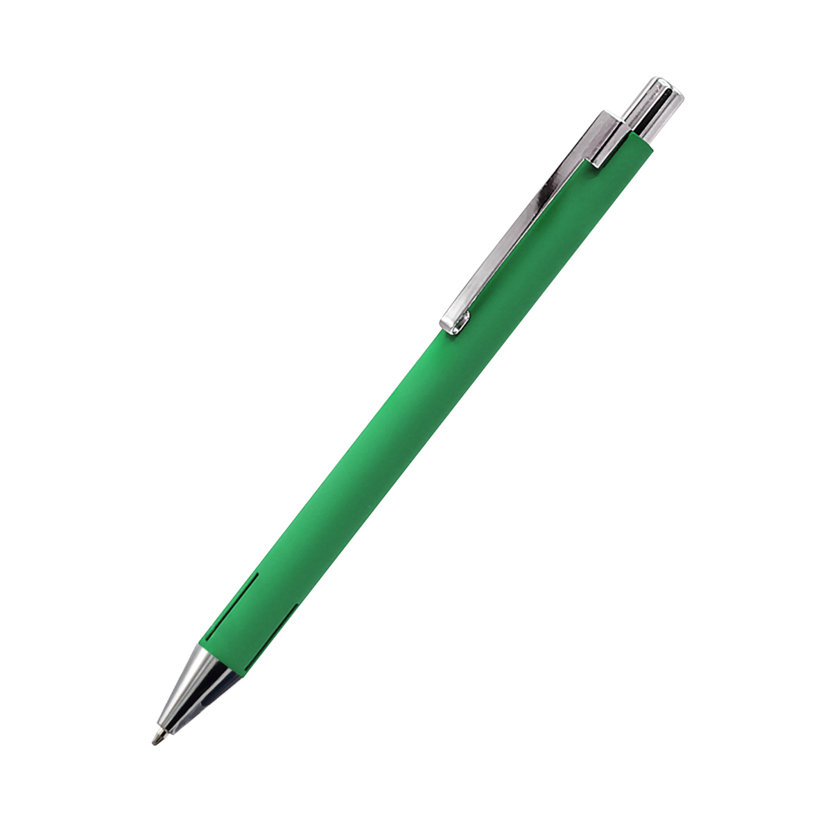 Ручка металлическая Elegant Soft, зеленая