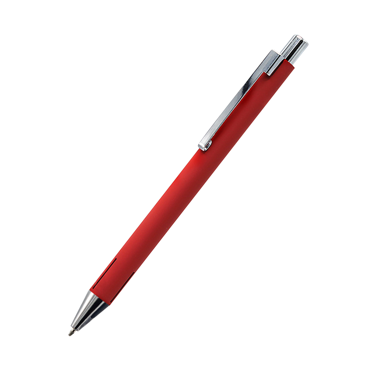 Ручка металлическая Elegant Soft, красная
