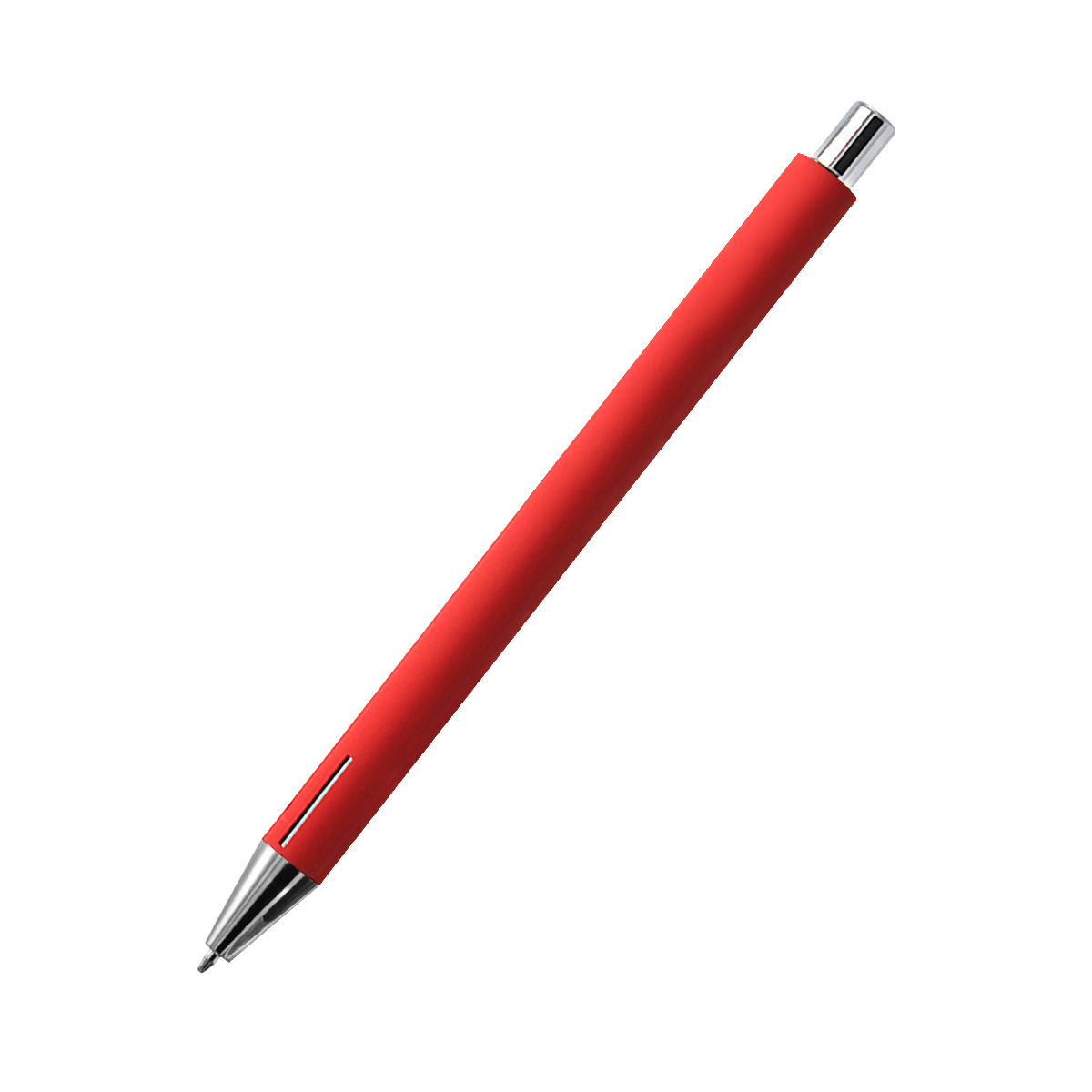 Ручка металлическая Elegant Soft, красная (Фото)