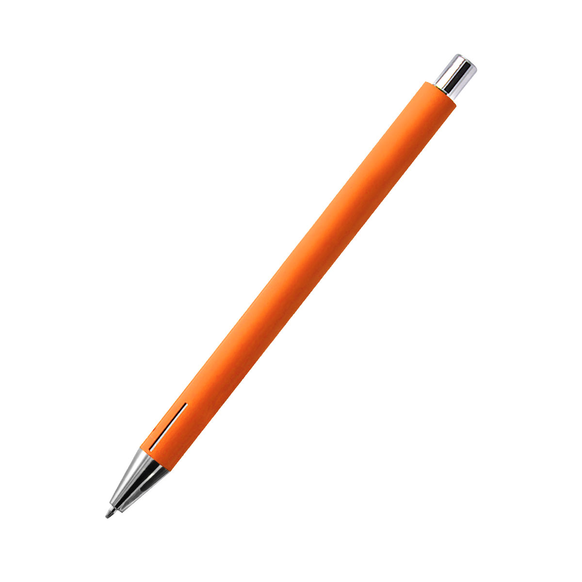 Ручка металлическая Elegant Soft, оранжевая (Фото)