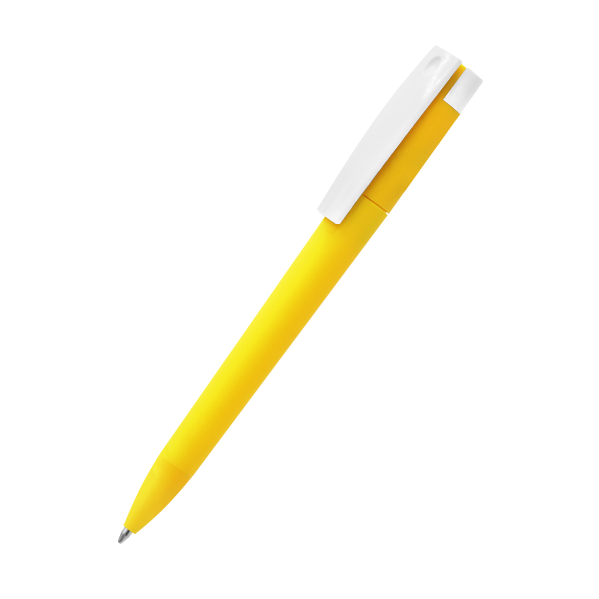 Ручка пластиковая T-pen, желтая