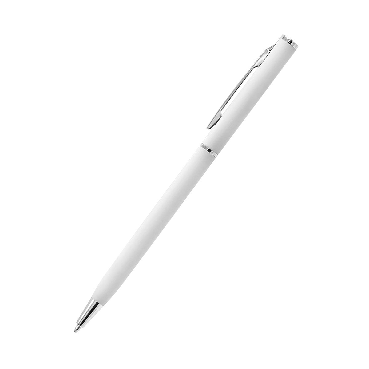 Ручка металлическая Tinny Soft, белая (Фото)