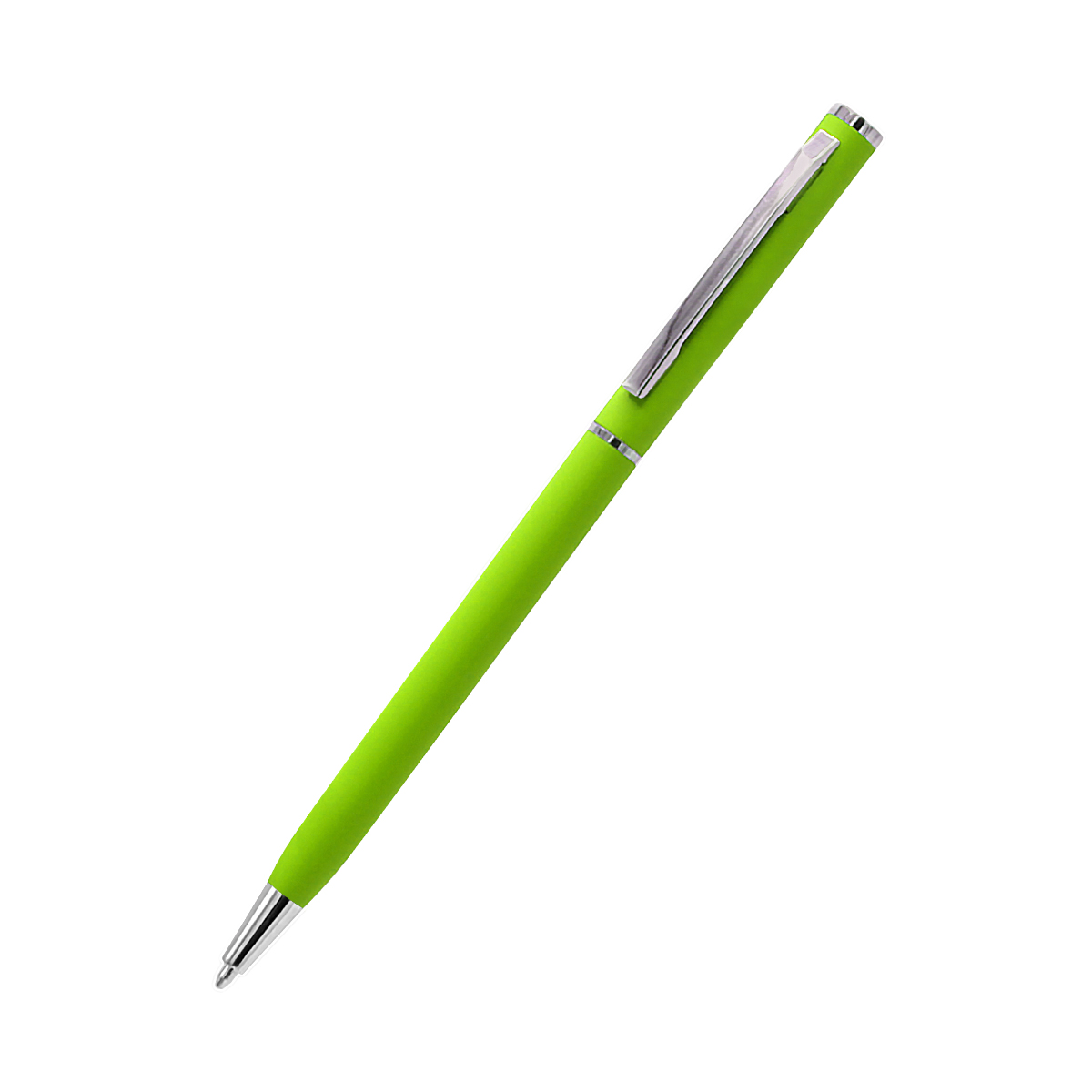 Ручка металлическая Tinny Soft, зеленая