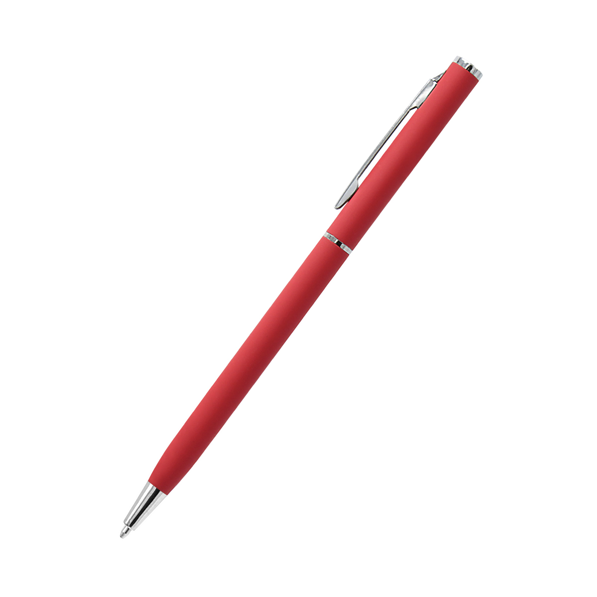 Ручка металлическая Tinny Soft, красная (Фото)