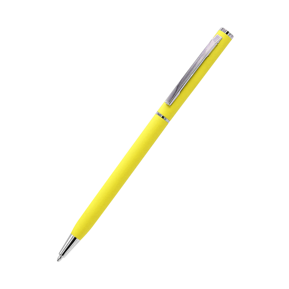 Ручка металлическая Tinny Soft, желтая