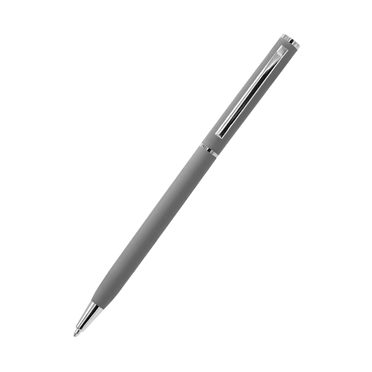 Ручка металлическая Tinny Soft, серая (Фото)