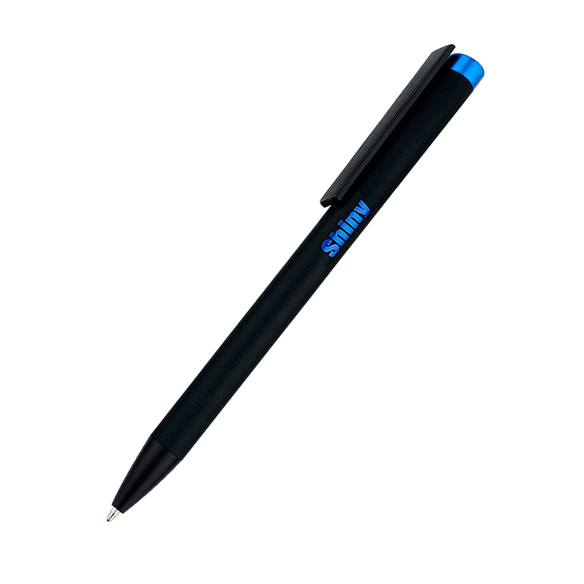 Ручка металлическая Slice Soft, синяя