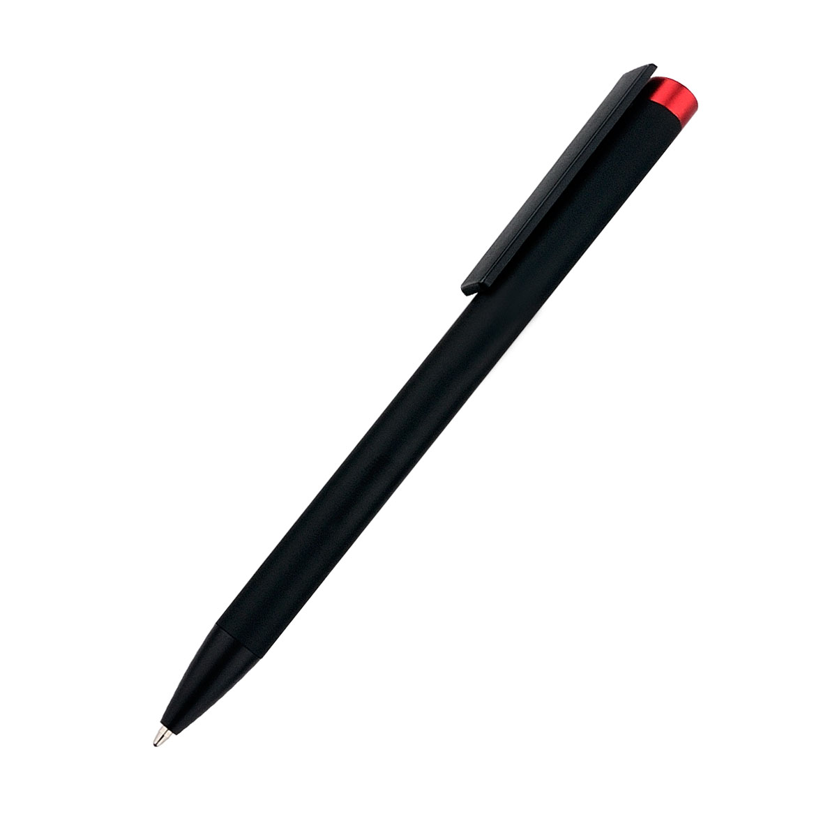 Ручка металлическая Slice Soft, красная (Фото)