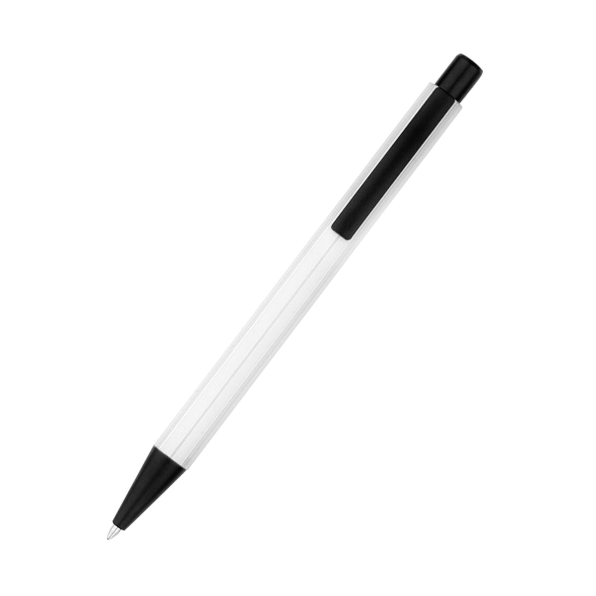 Ручка металлическая Deli, белая (Фото)