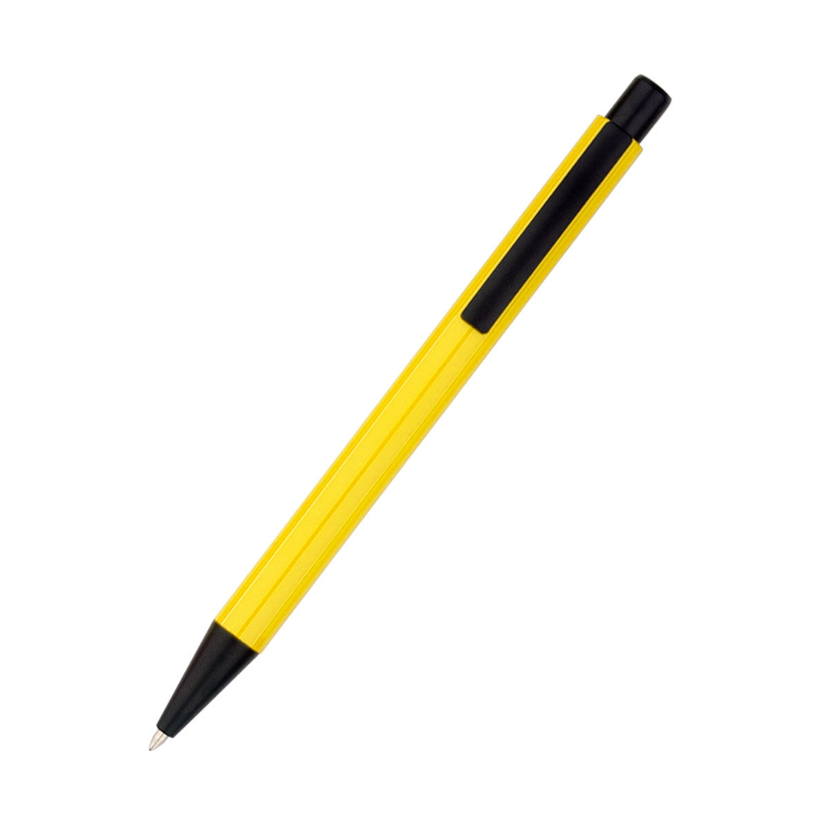 Ручка металлическая Deli, желтая (Фото)