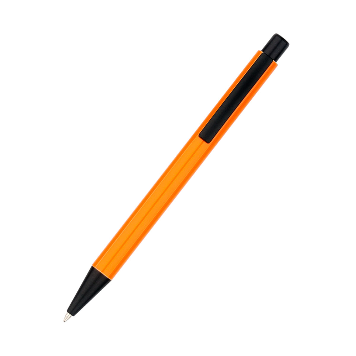 Ручка металлическая Deli, оранжевая (Фото)