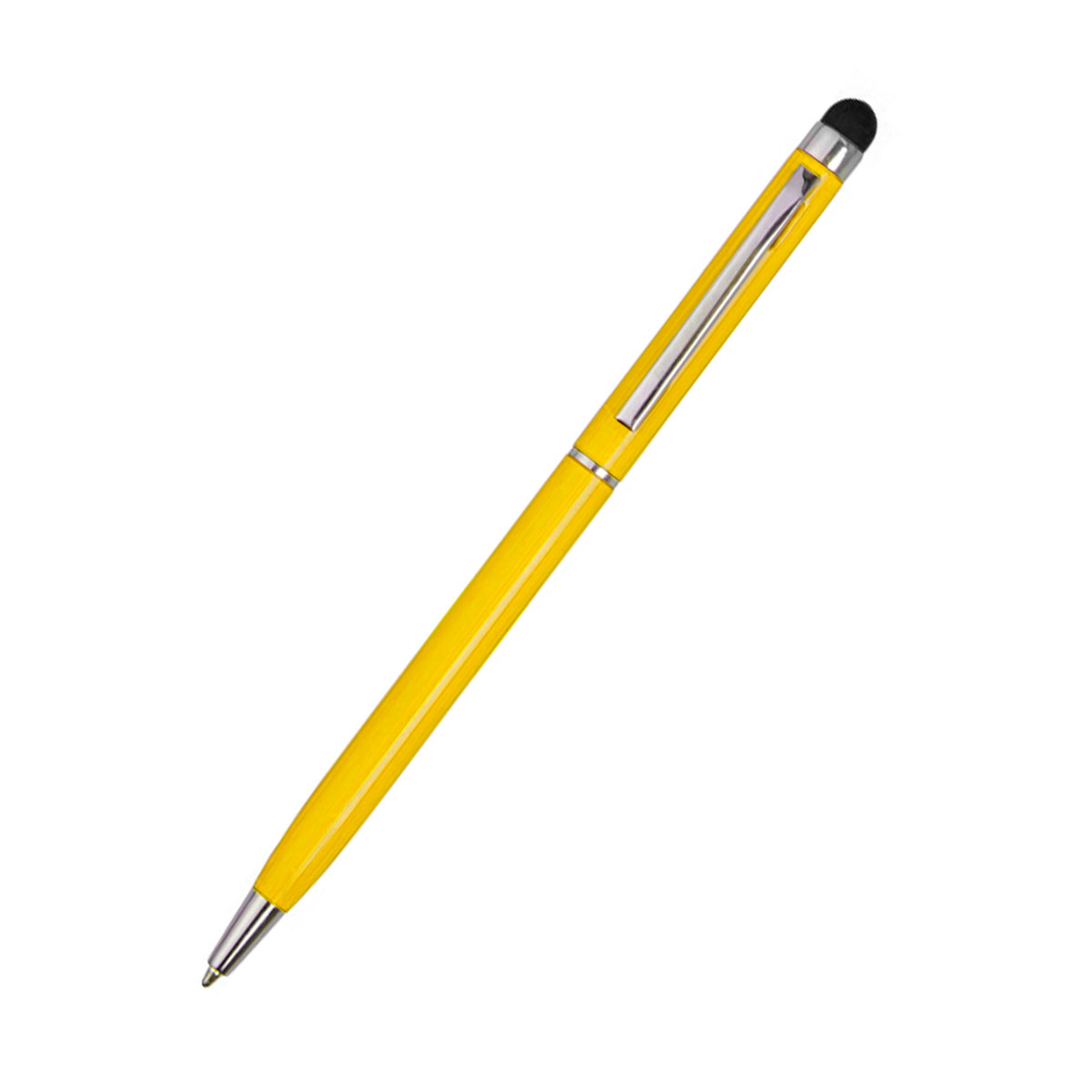 Ручка металлическая Dallas Touch, желтая (Фото)