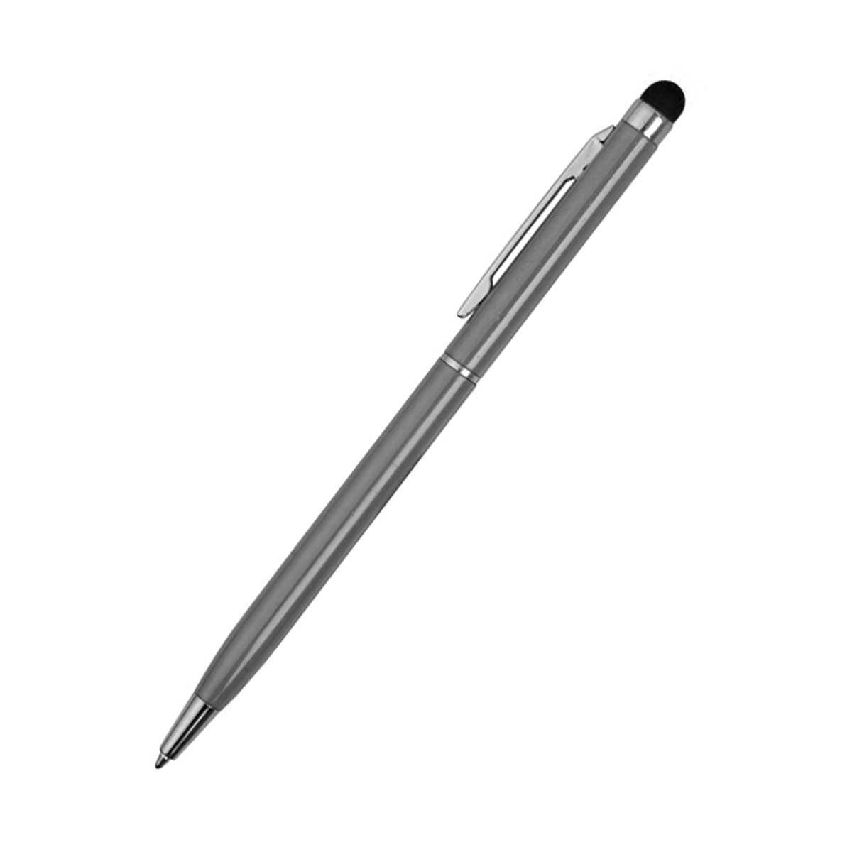 Ручка металлическая Dallas Touch, Серая (Фото)
