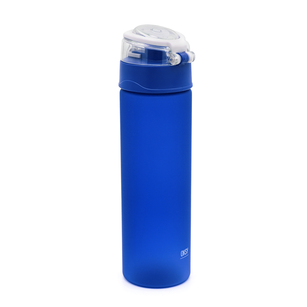 Пластиковая бутылка Narada Soft-touch, синяя (Фото)