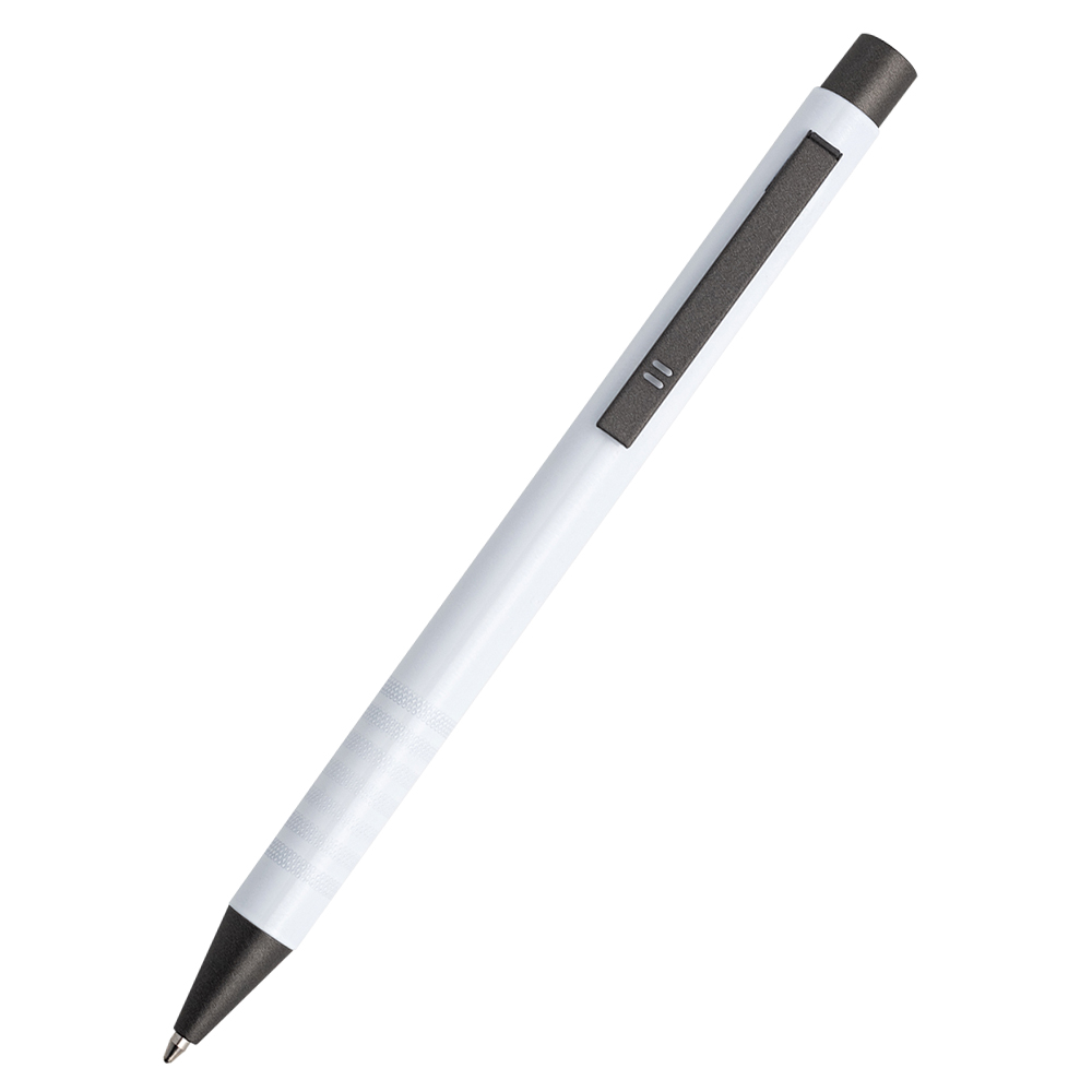 Ручка металлическая Лоуретта, белый (Фото)