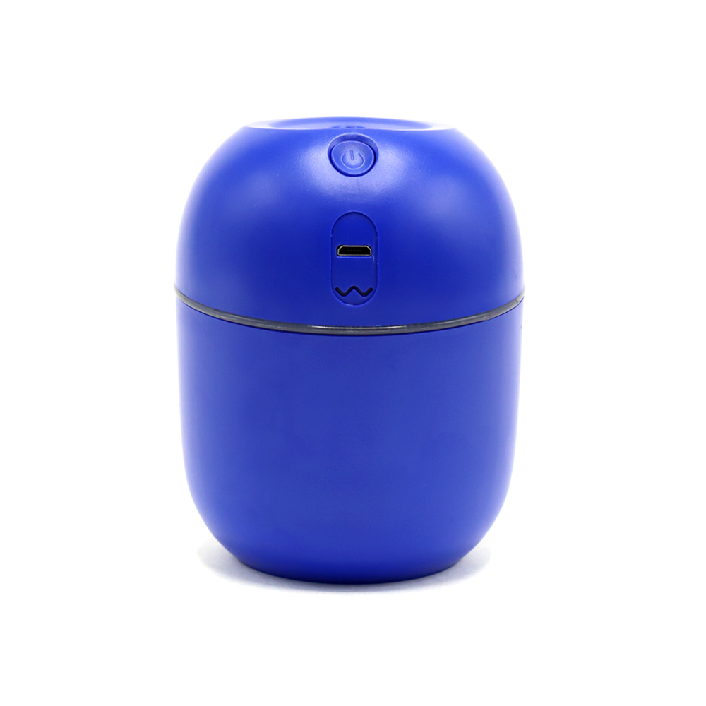 Светодиодный USB увлажнитель Egg, синий (Фото)