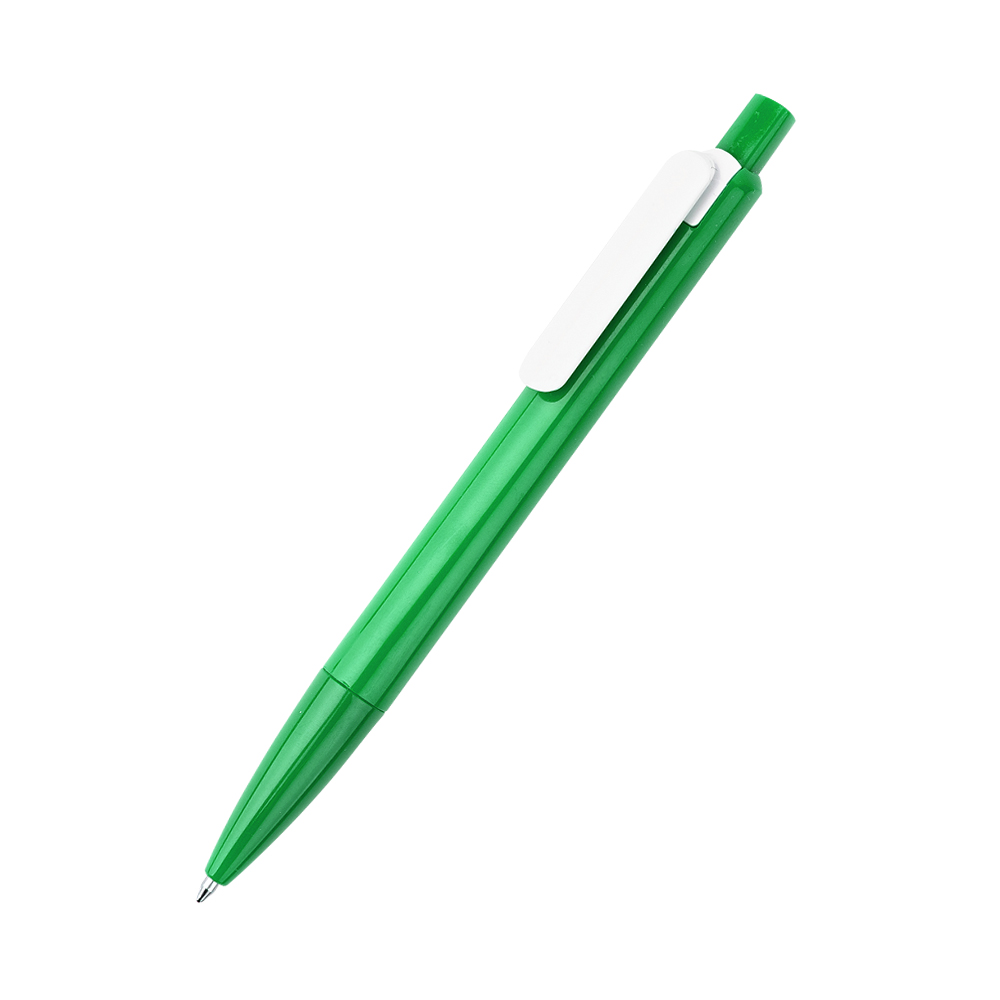 Ручка пластиковая Nolani, зеленая