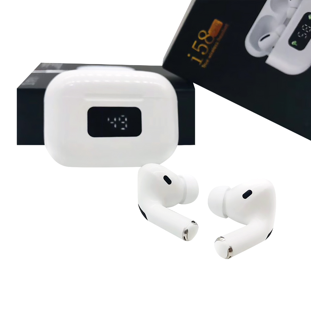 Наушники беспроводные Bluetooth Mobby i58, белые (Фото)