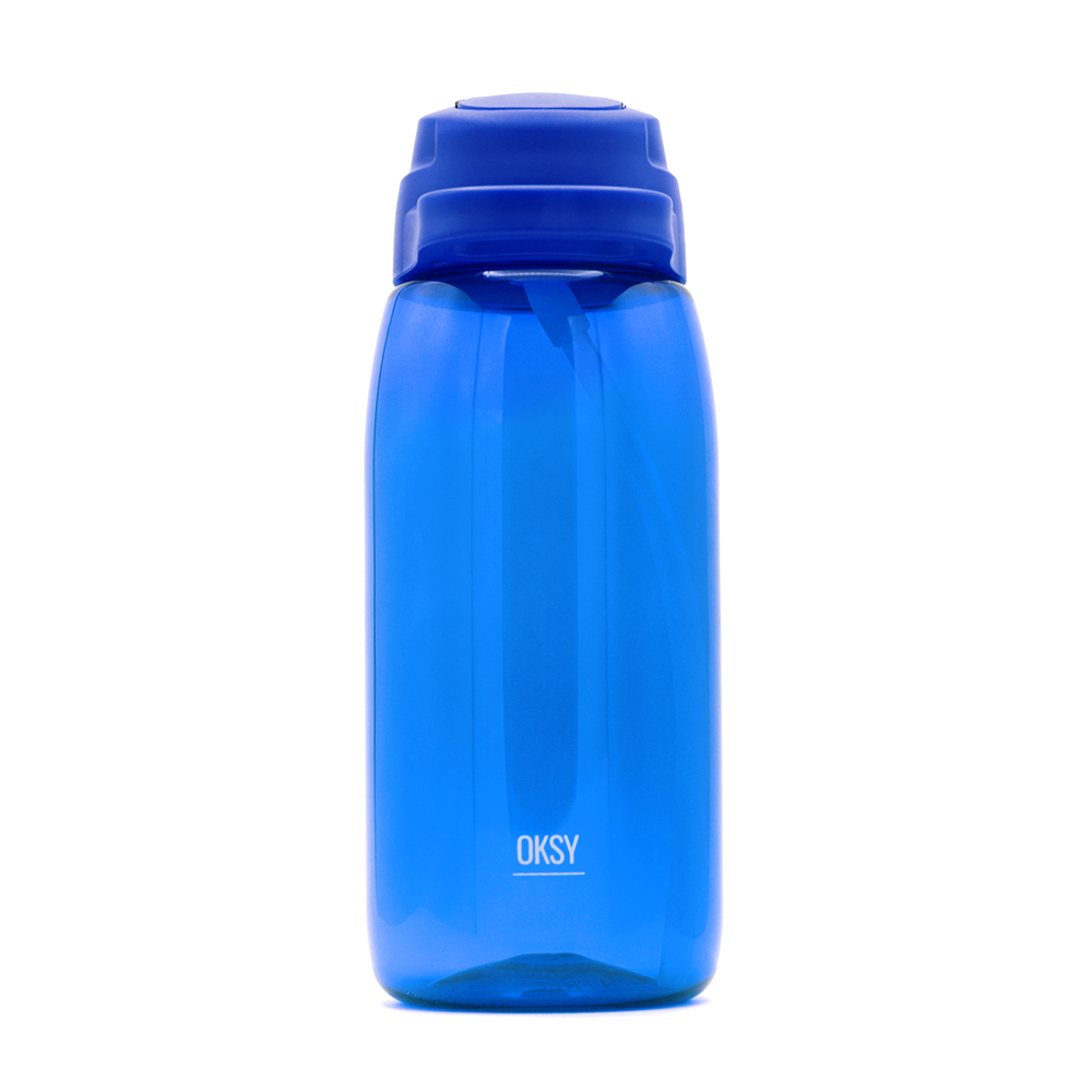 Пластиковая бутылка Lisso, синяя (Фото)