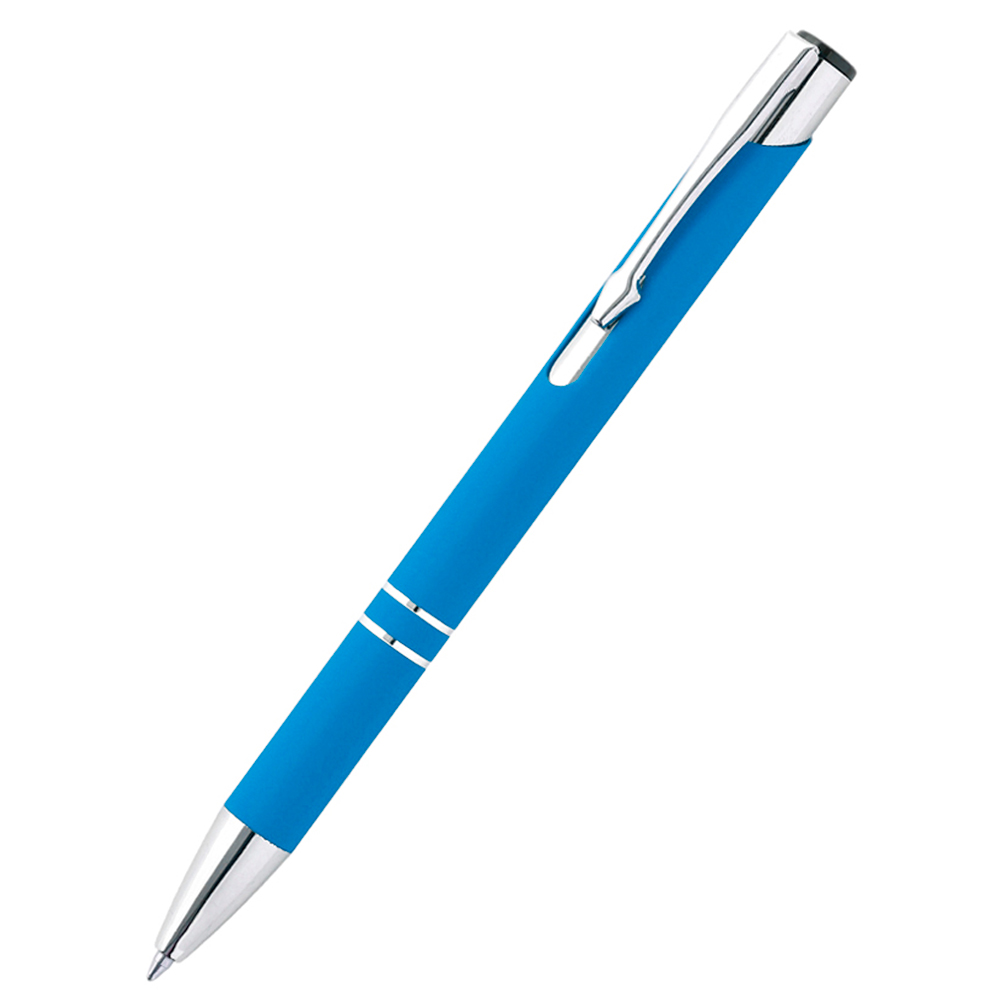 Ручка металлическая Molly, голубая