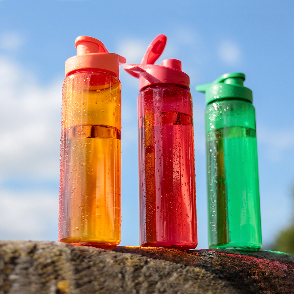 Пластиковая бутылка Ronny, оранжевая (Фото)