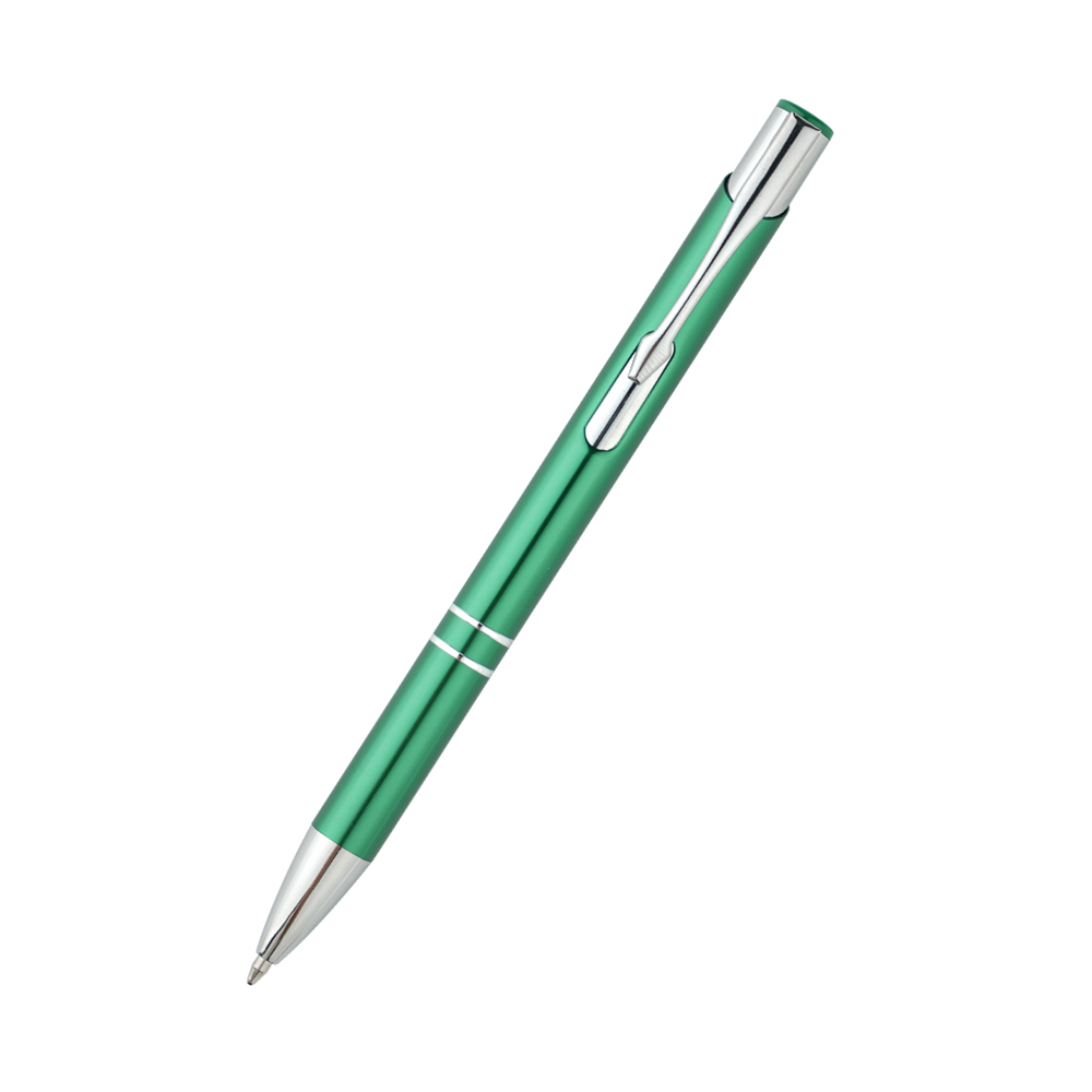 Ручка металлическая Holly, зеленая (Фото)