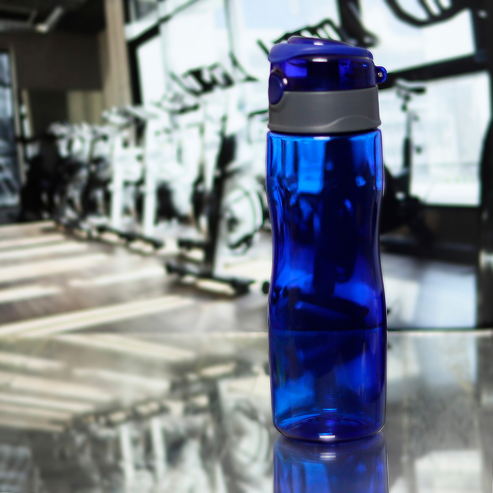 Пластиковая бутылка Solada, синяя (Фото)