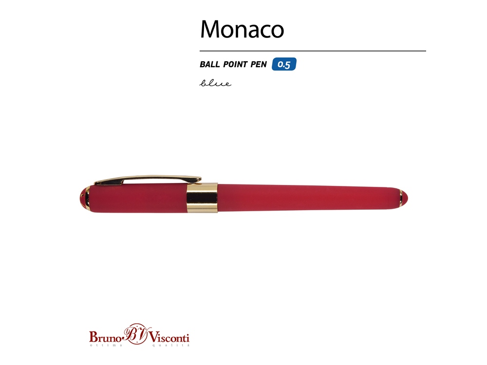 Ручка пластиковая шариковая Monaco (Фото)