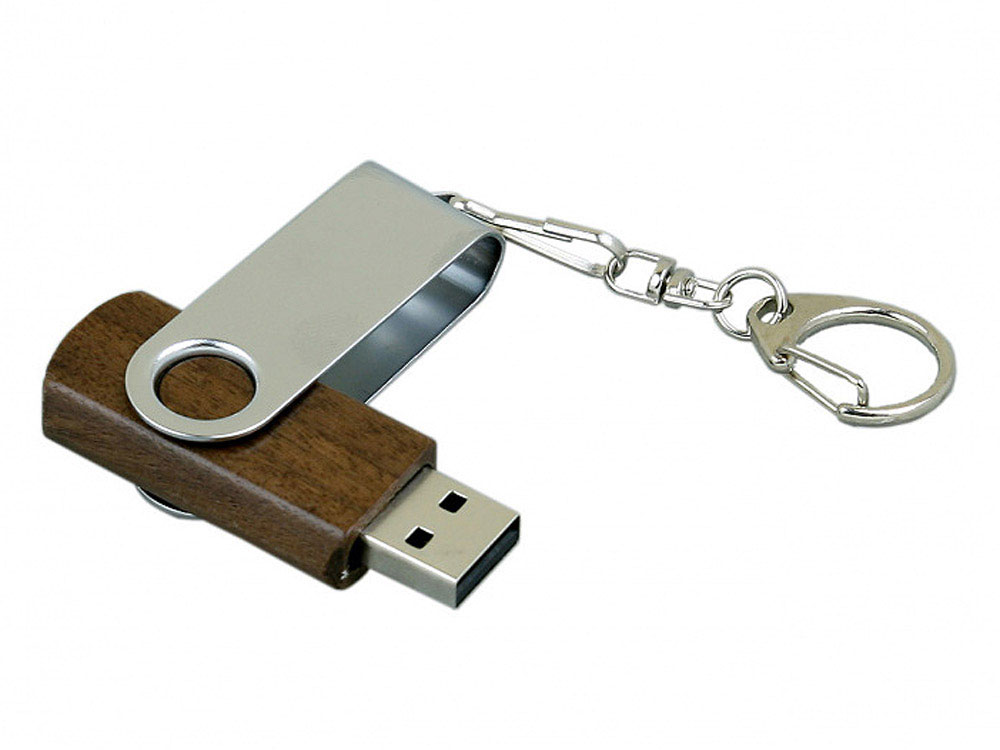 USB 3.0- флешка промо на 128 Гб с поворотным механизмом (Фото)