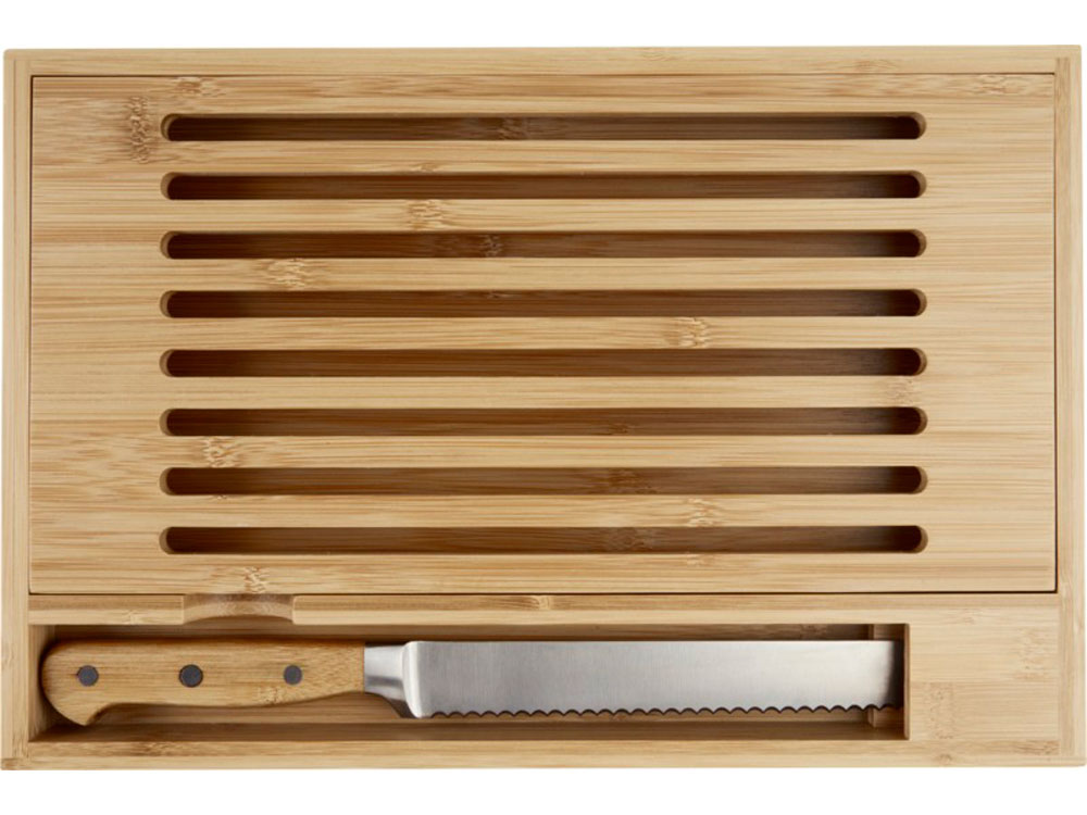 Бамбуковая разделочная доска Pao с ножом (Фото)