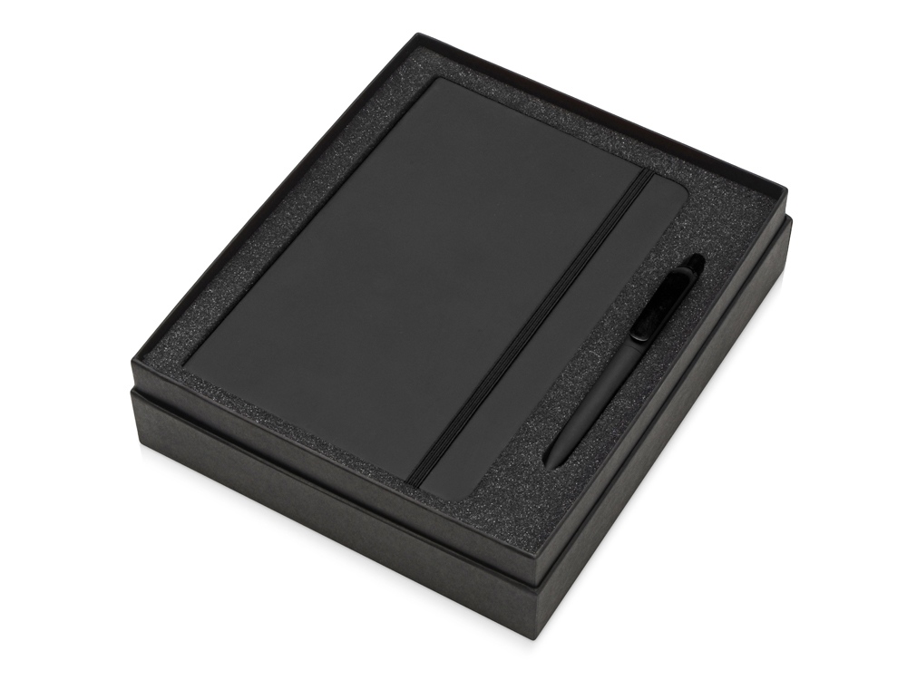 Подарочный набор Vision Pro soft-touch с ручкой и блокнотом А5 (Фото)