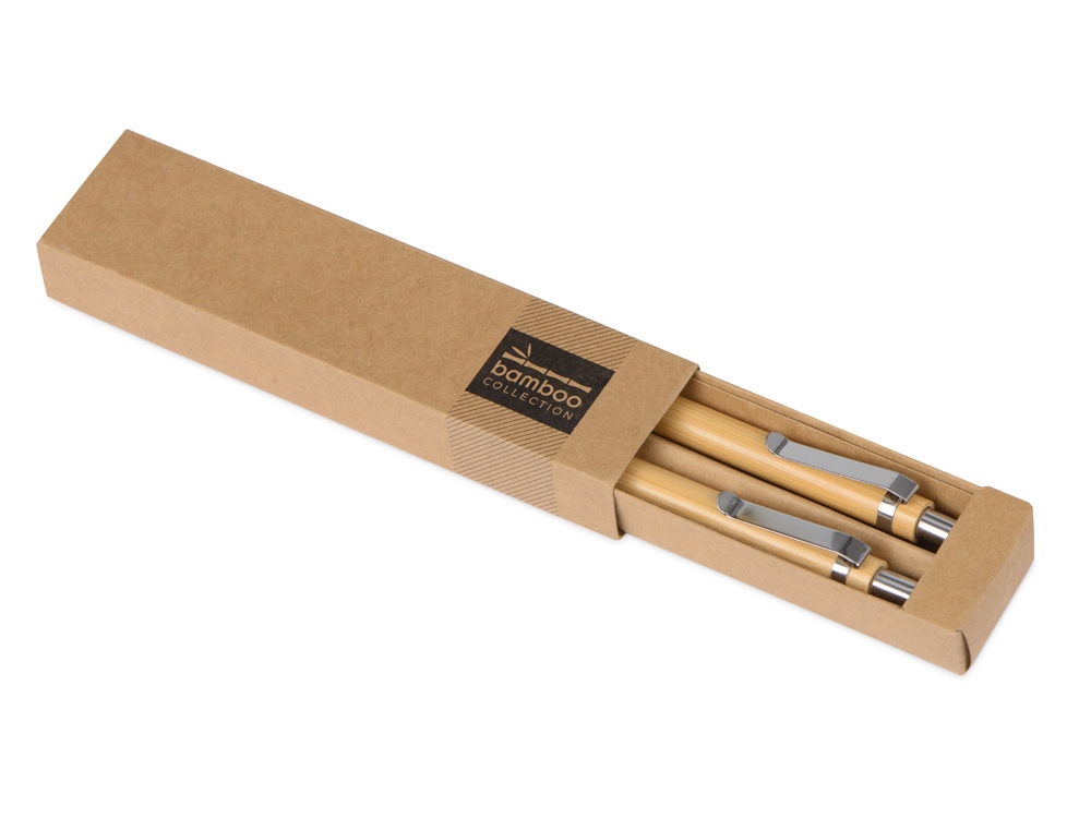 Набор Bamboo: шариковая ручка и механический карандаш (Фото)
