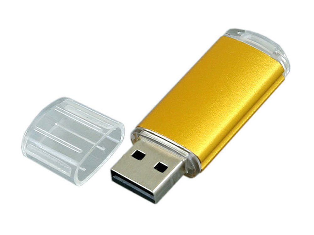 USB 2.0- флешка на 4 Гб с прозрачным колпачком (Фото)