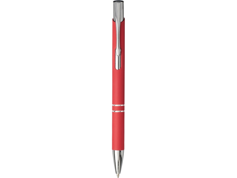 Ручка металлическая шариковая Moneta с антискользящим покрытием (Фото)