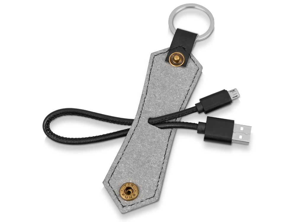 Кабель-брелок USB-MicroUSB Pelle (Фото)