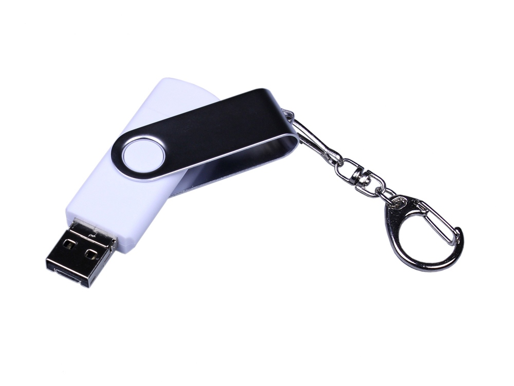 USB 2.0/micro USB/Type-C- флешка на 32 Гб c поворотным механизмом (Фото)