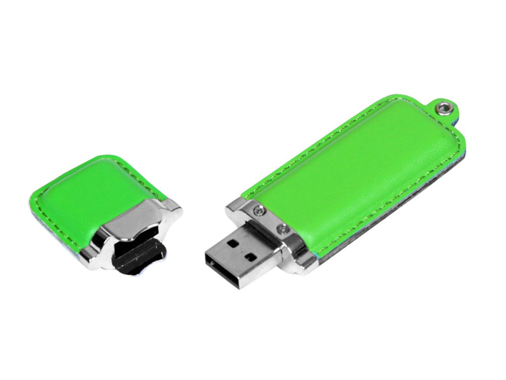 USB 2.0- флешка на 8 Гб классической прямоугольной формы (Фото)