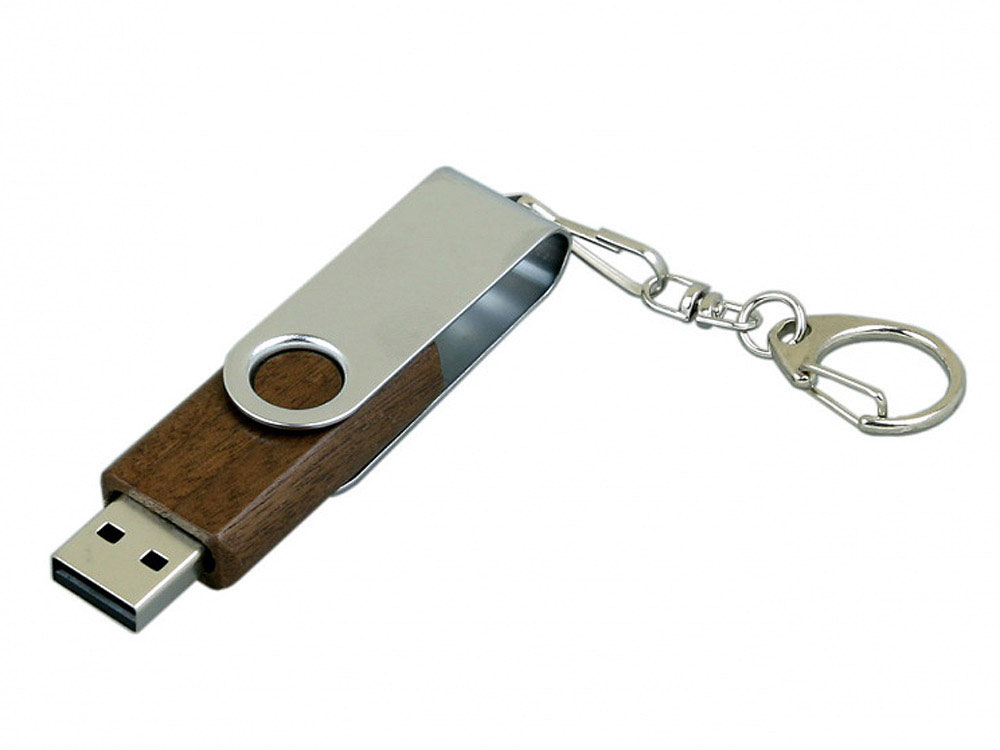 USB 3.0- флешка промо на 128 Гб с поворотным механизмом (Фото)