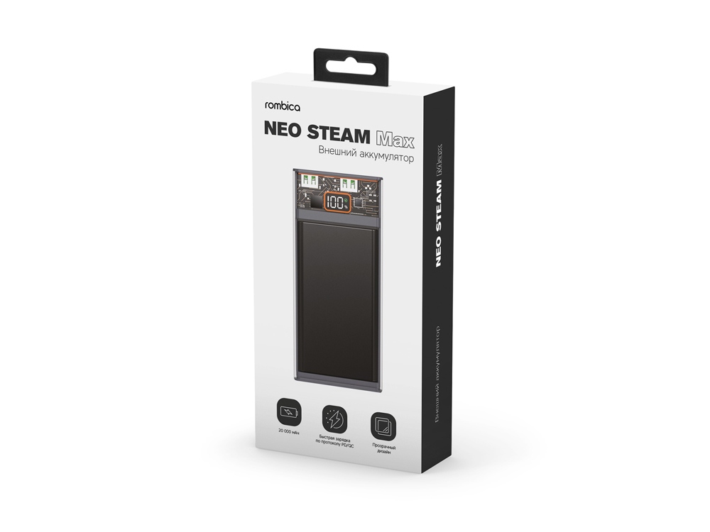 Внешний аккумулятор NEO Steam Max, 20000 mAh (Фото)